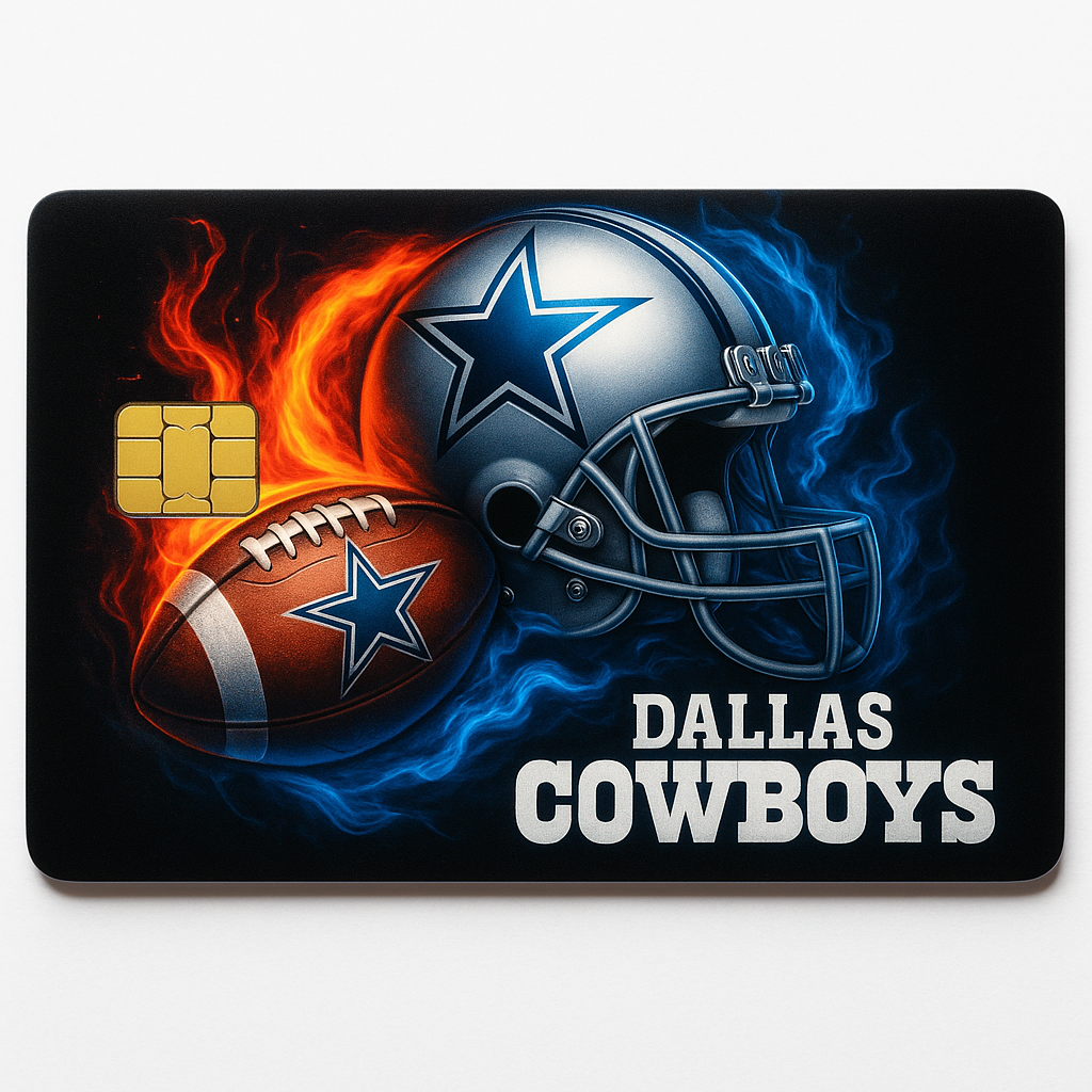 Dallas Cowboys Credit Card Skin