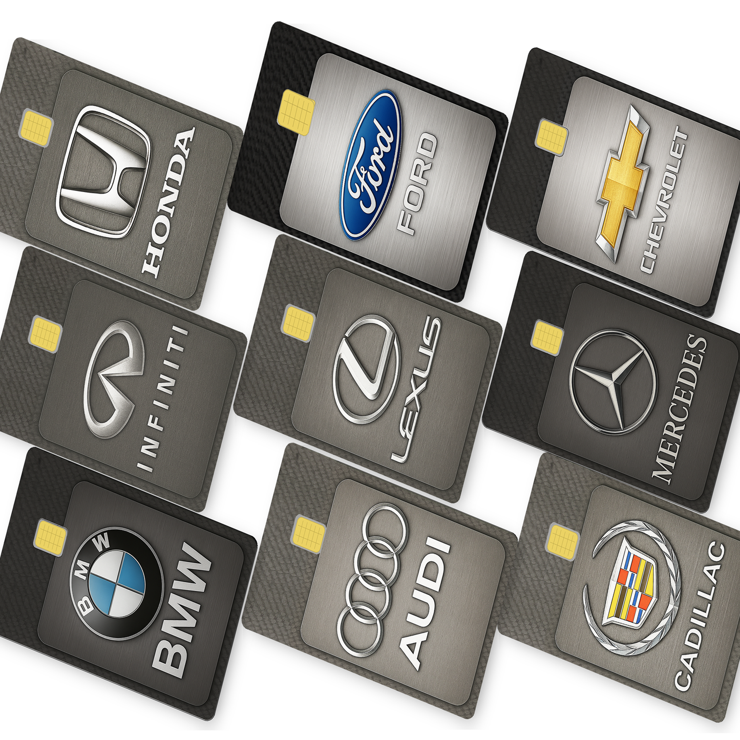 Car Truck Emblem Credit Card Skin