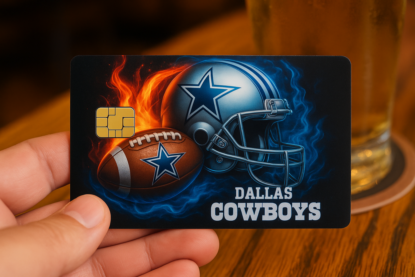 Dallas Cowboys Credit Card Skin