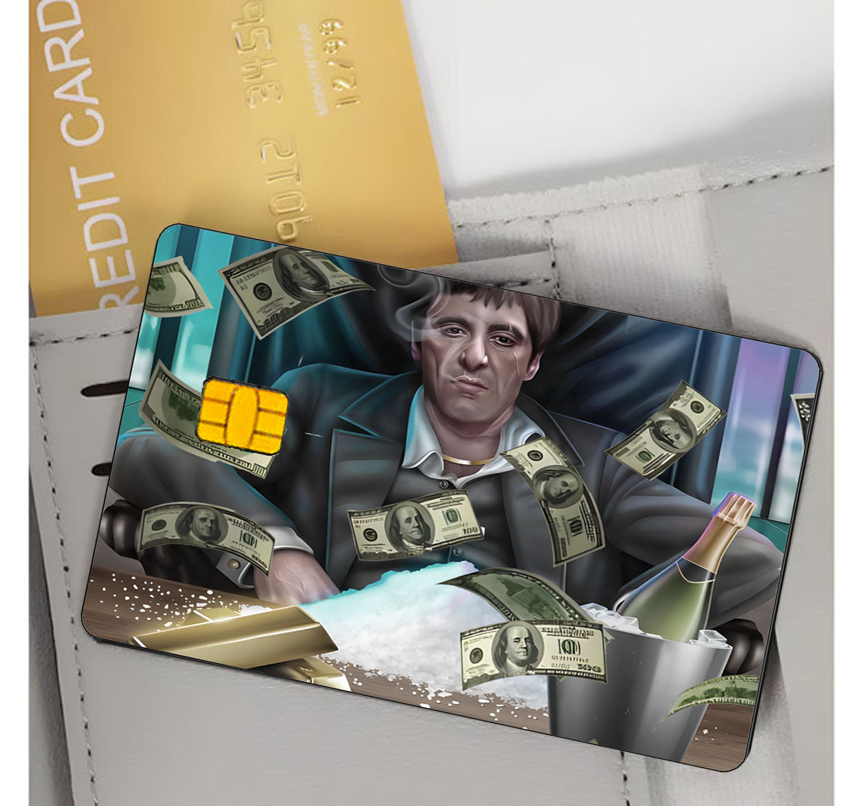 Scarface Money Credit Card Skin Sticker