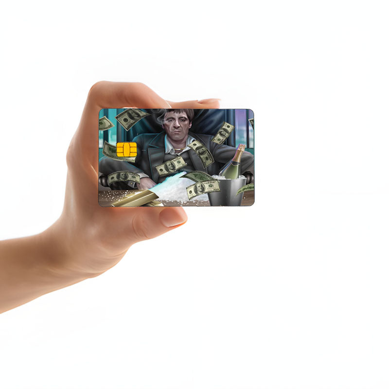 Scarface Money Credit Card Skin Sticker