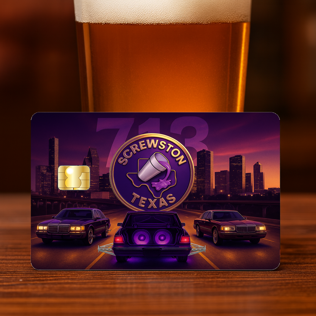 Texas Houston Pride Credit Debit Card Skin Cover