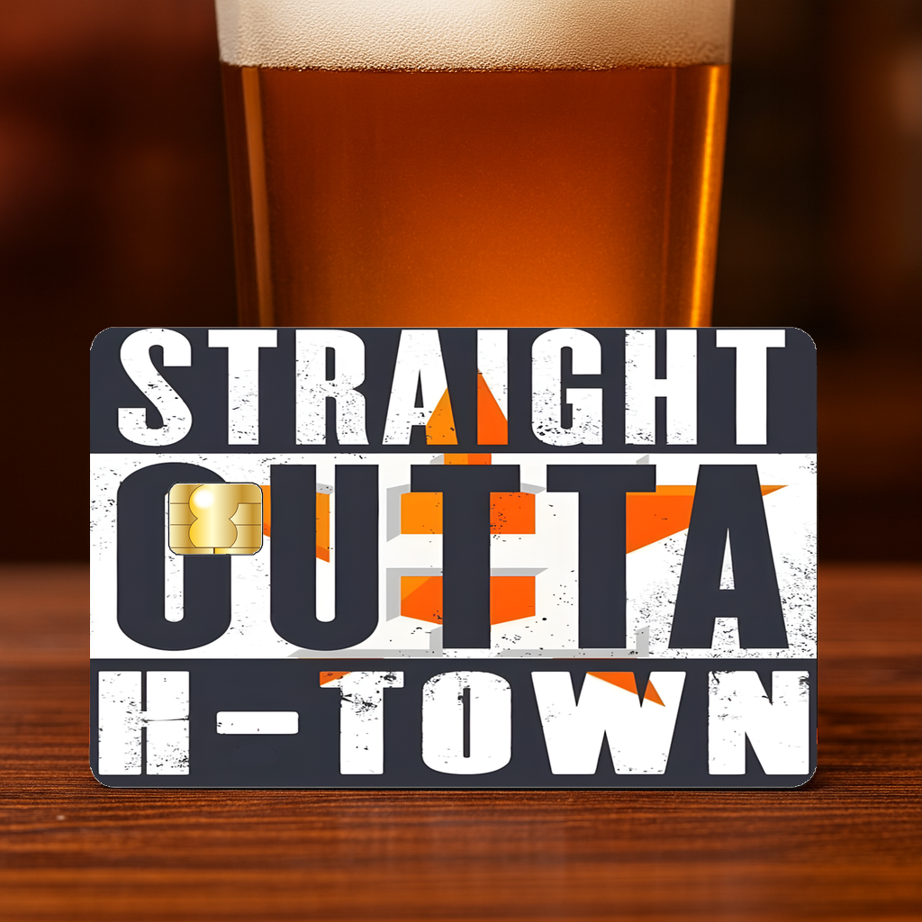 Texas Houston Pride Credit Debit Card Skin Cover