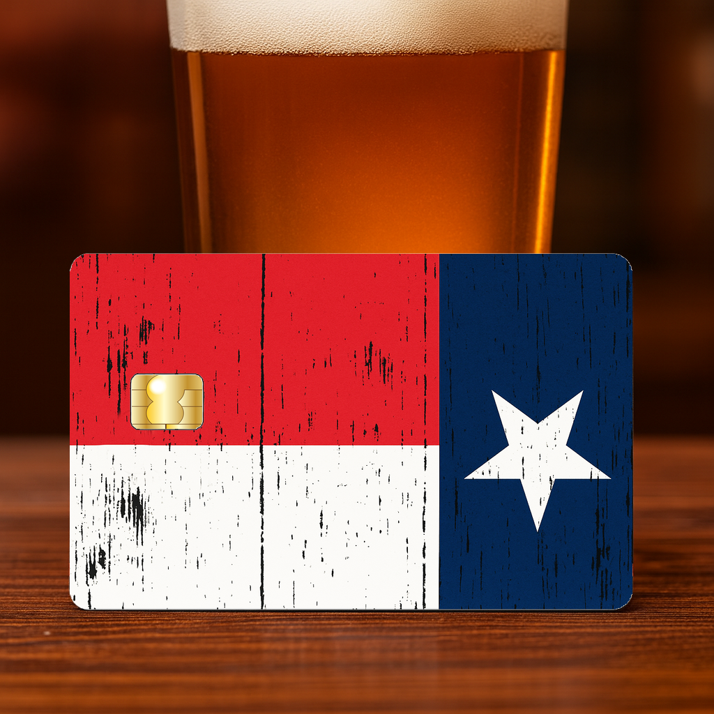 Texas Houston Pride Credit Debit Card Skin Cover