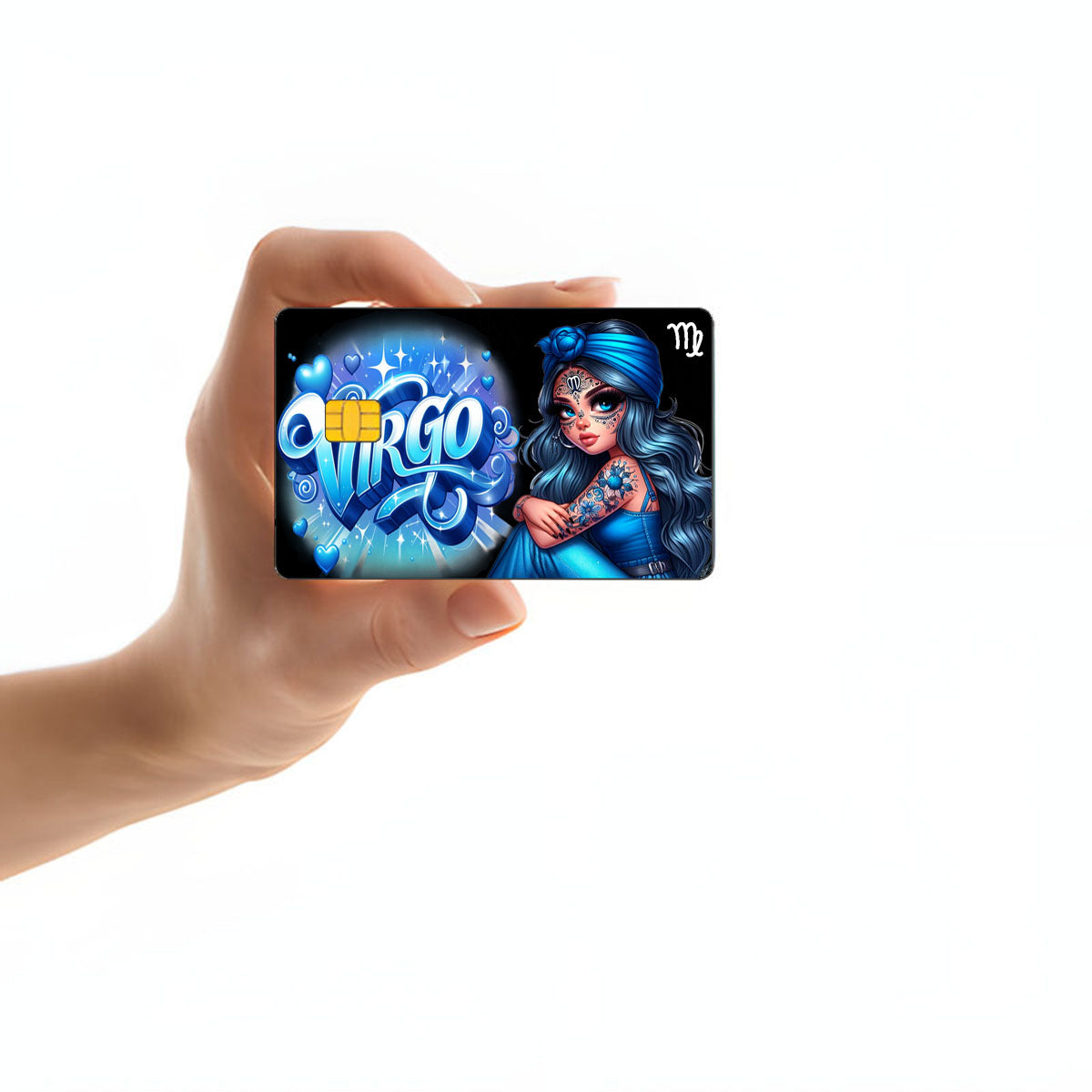 Virgo Credit Card Skin Zodiac Sign