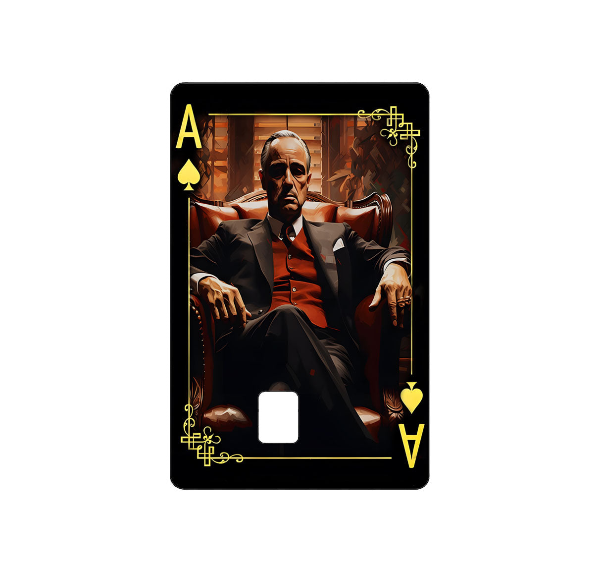 The Godfather Movie Credit Card Skin Sticker