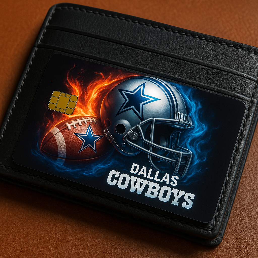 Dallas Cowboys Credit Card Skin