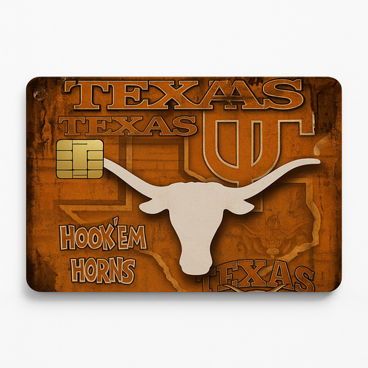 Texas sports Credit Card Skin