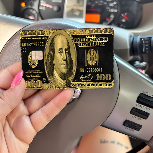 100 Dollar Credit Card Skin