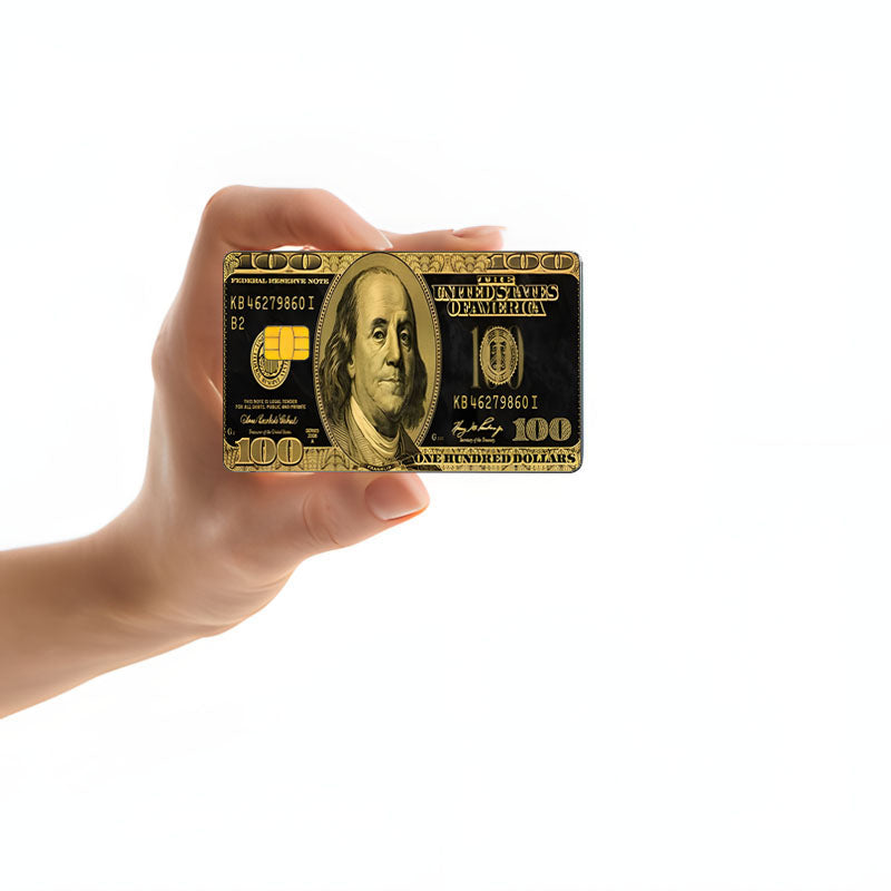 100 Dollar Credit Card Skin