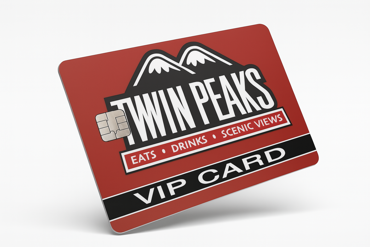 Twins Peaks Restaurants VIP Credit Card Skin