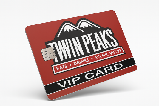 Twins Peaks Restaurants VIP Credit Card Skin