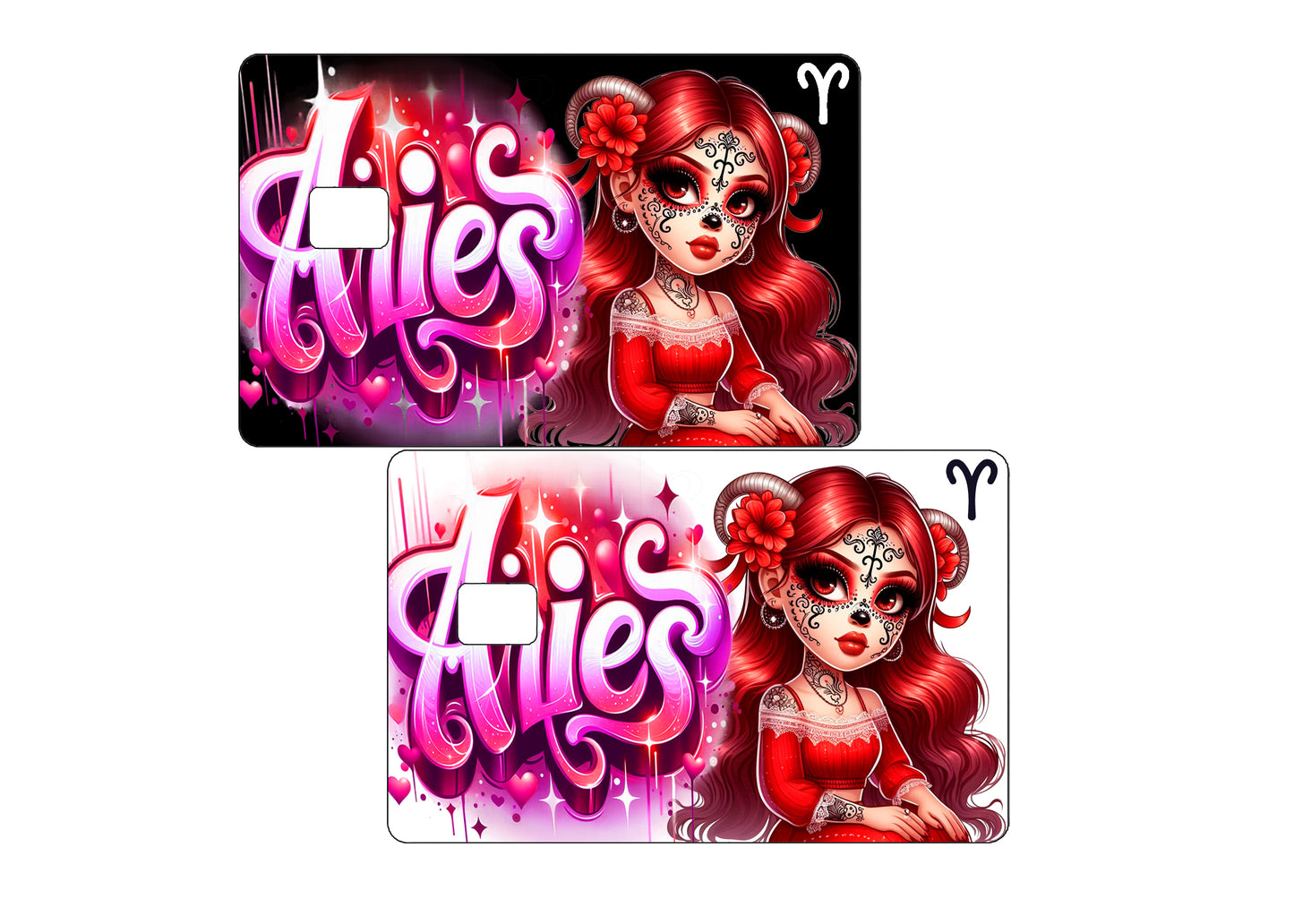 Aries Credit Card Skin Zodiac Sign