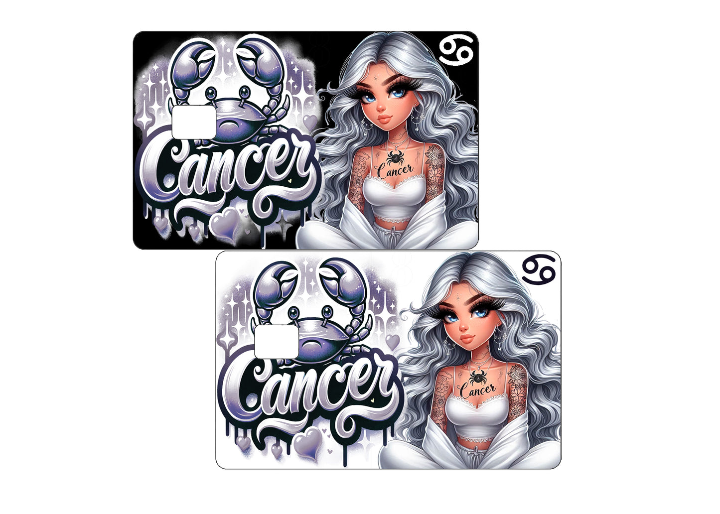 Cancer Credit Card Skin Zodiac Sign