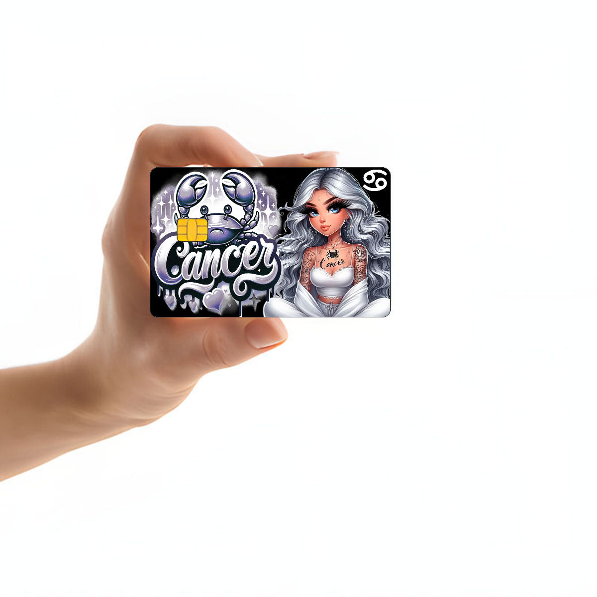 Cancer Credit Card Skin Zodiac Sign