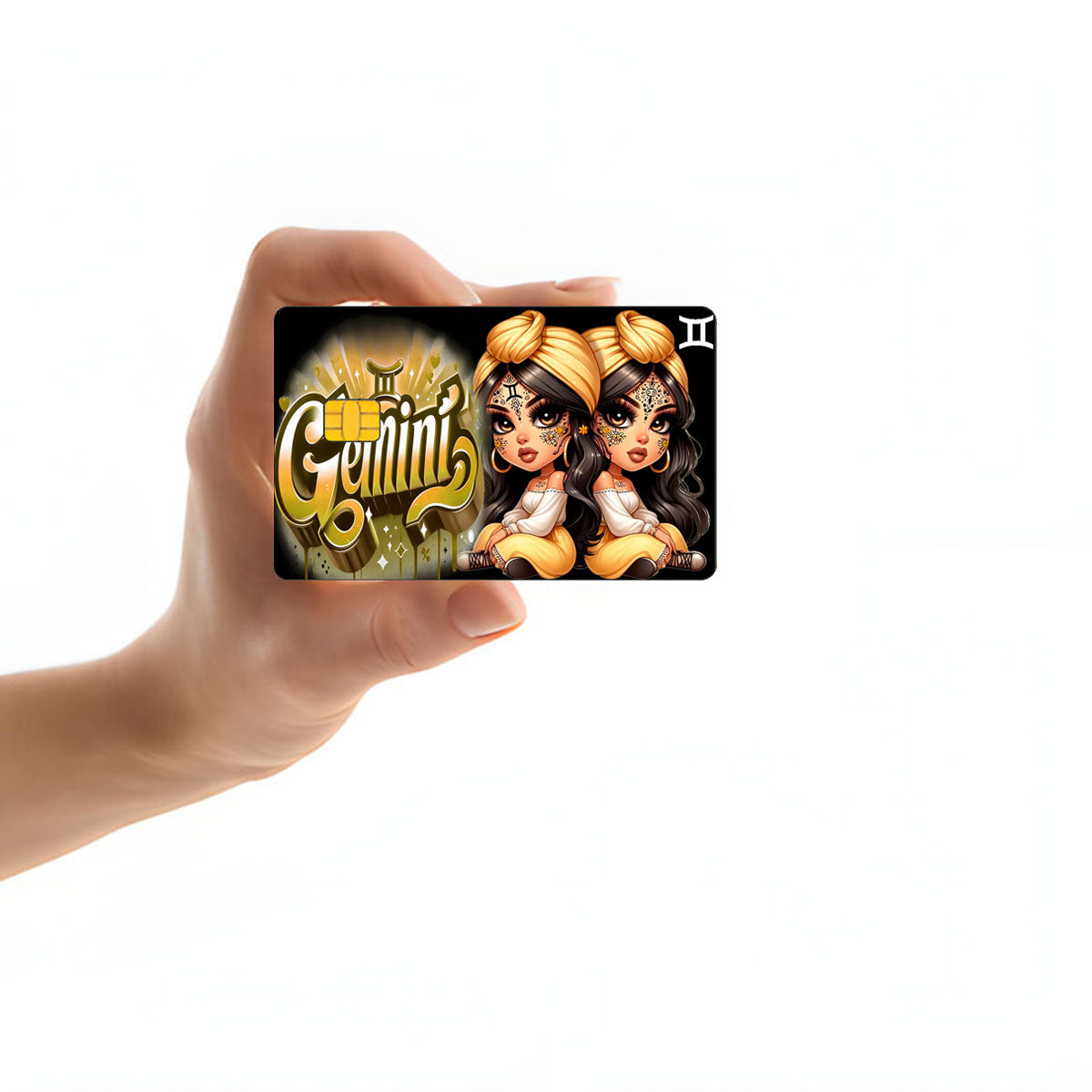 Gemini Credit Card Skin Zodiac Sign