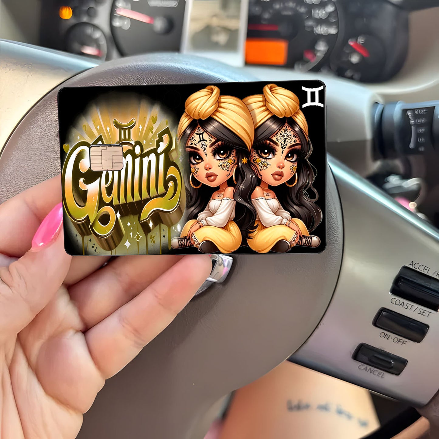 Gemini Credit Card Skin Zodiac Sign