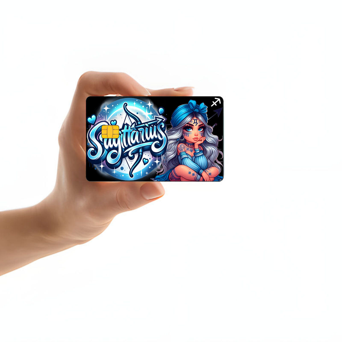 Sagittarius Credit Card Skin Zodiac Sign