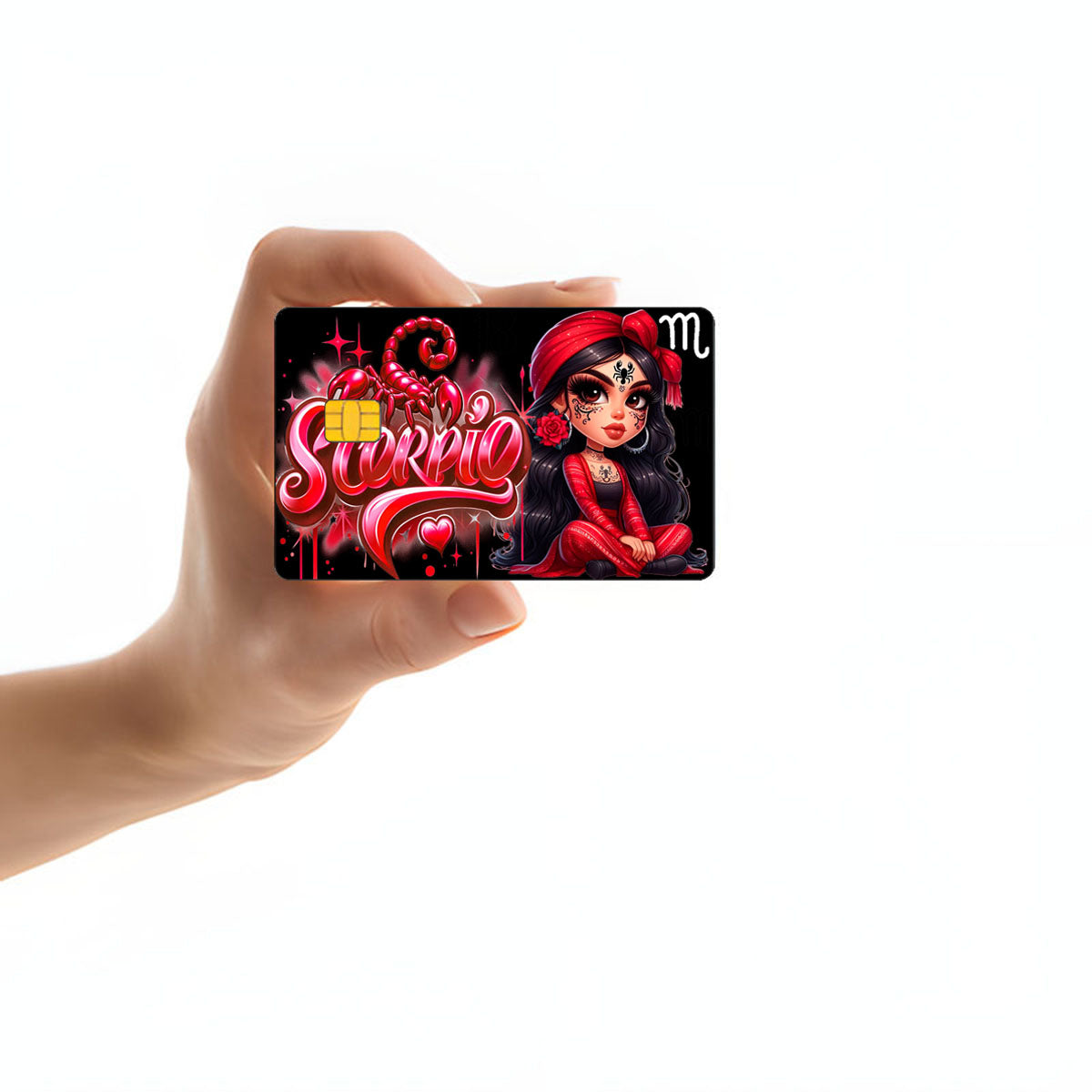 Scorpio Credit Card Skin Zodiac Sign