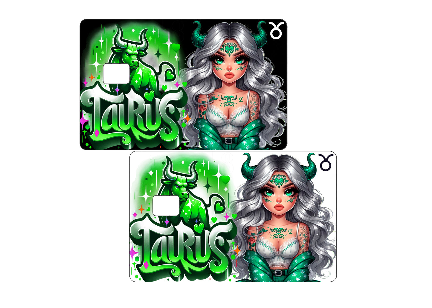 Taurus Credit Card Skin Zodiac Sign