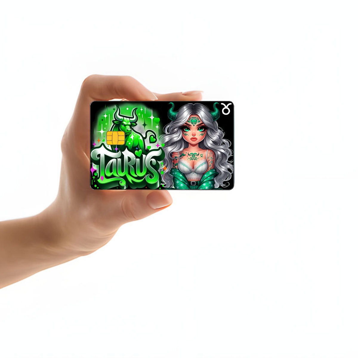 Taurus Credit Card Skin Zodiac Sign