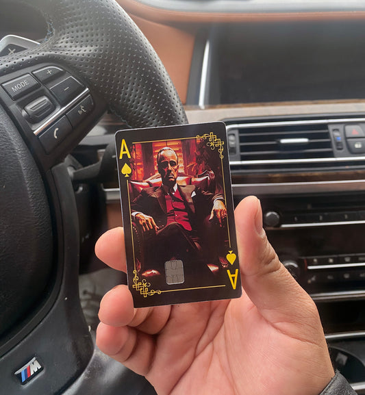 The Godfather Movie Credit Card Skin Sticker